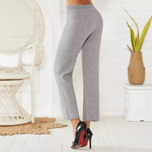 Pantalones Térmicos Ajustados de Cintura Media con Tecnología Stretch - Image 2