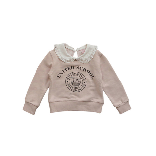 Suéter Infantil con Cuello Desmontable Estilo Dulce - Image 2