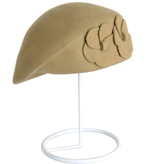 Boina Lana Estilo Británico con Visera - Gorro Elegante para Mujer - Image 2