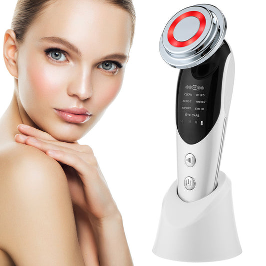 Masajeador Facial 7 en 1 con Microcorriente EMS y Luz LED - Image 2