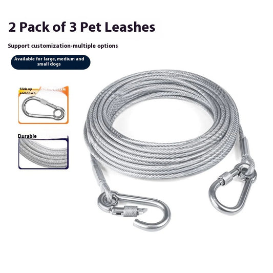 Correa de Tracción en Acero para Perros - Resistente y Segura - Image 2
