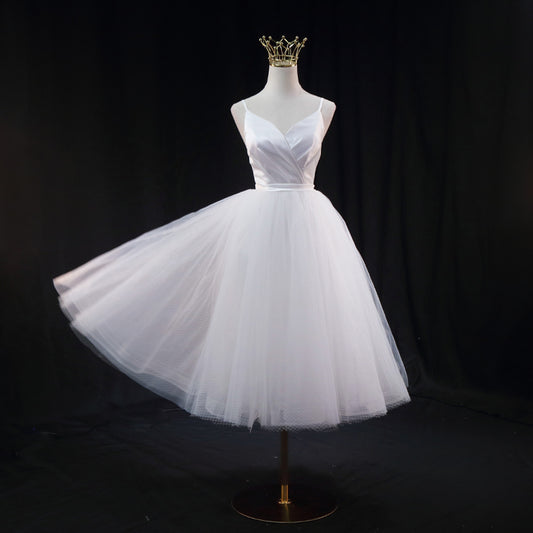 Vestido de Viaje Elegante con Tirantes Ajustados - Perfecto para Fotografía y Bodas - Image 2