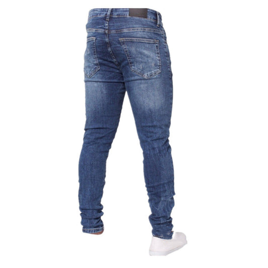 Pantalones Vaqueros Rotos Blancos para Hombre - Image 2