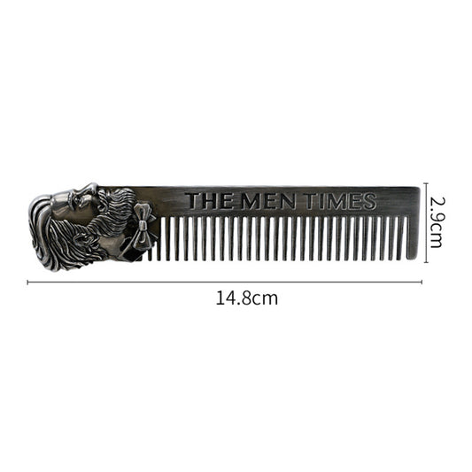 Peine de dientes anchos chapado en bronce - Image 2