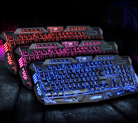 Kit Gamer J10 Teclado y Ratón con Retroiluminación Tricolor RGB - Image 2