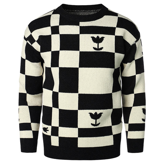 Suéter Tejido Cuello Redondo para Hombre Joven - Image 2