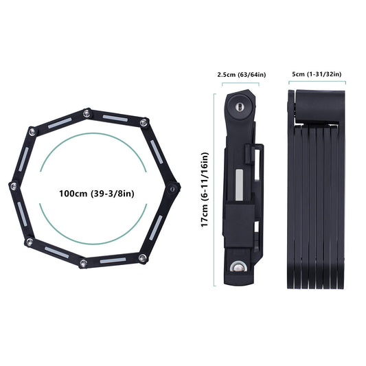 Candado de Cadena Plegable Universal - Seguridad Portátil - Image 2