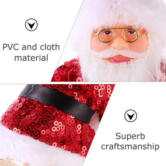Muñecos Peluche Papá Noel de Tela - Juguetes Infantiles y Adornos Navideños - Image 2