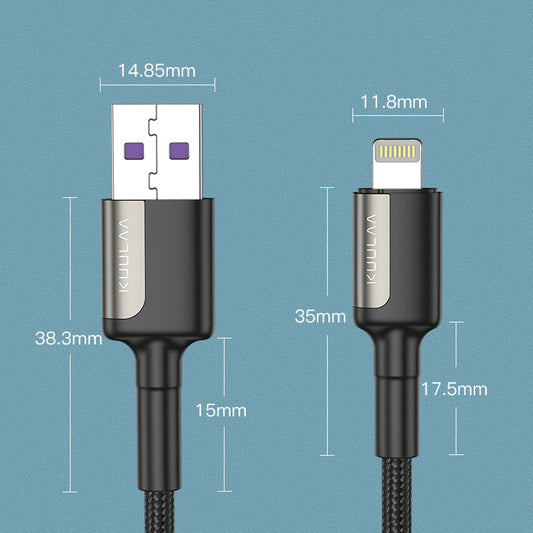 Cable USB-C Compatible con Apple - Carga Rápida 5A y 2.4A - Image 2