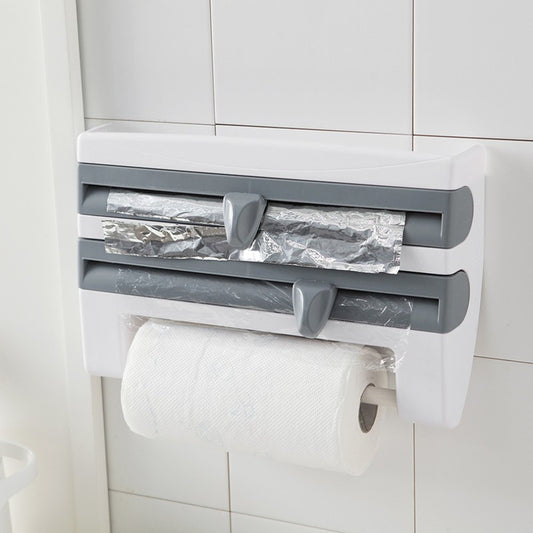 Dispensador Organizador de Cocina 4 en 1 para Papel, Foil y Film - Image 2