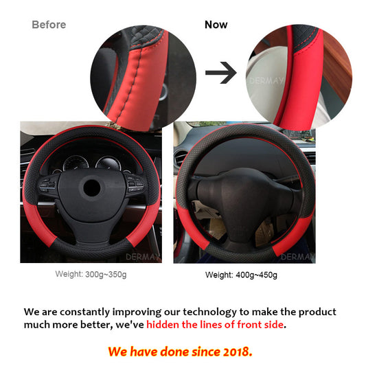 Funda Universal de Cuero para Volante de Auto - Image 2