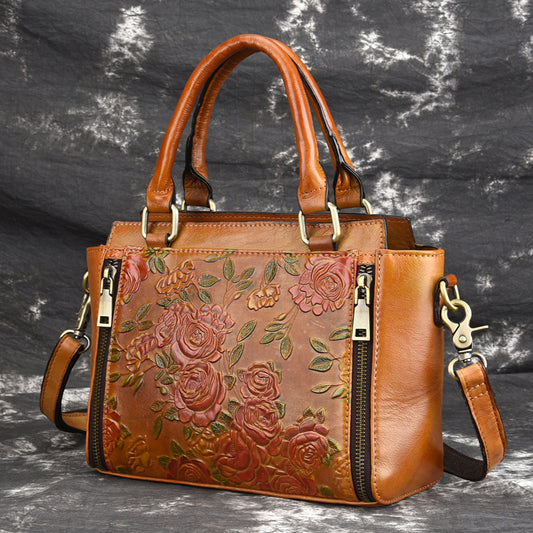 Bolso Crossbody de Cuero Genuino para Mujer - Diseño Elegante Multiuso - Image 2