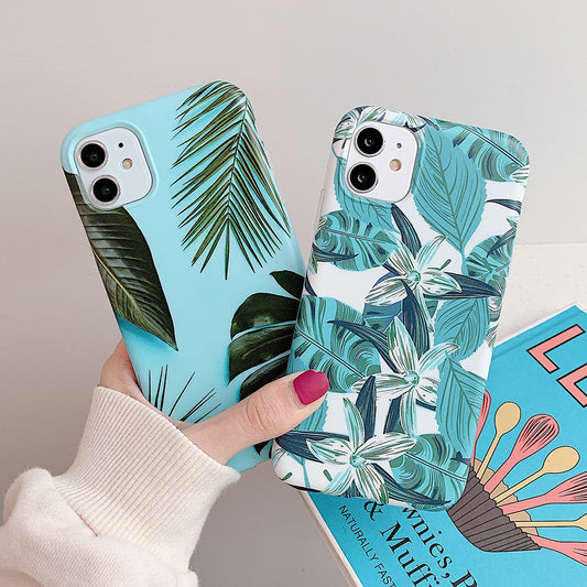 Funda para Celular Diseño Hojas Azules - Image 2