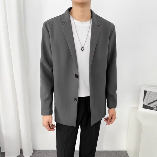 Blazer Casual para Hombre Estilo Preppy - Image 2
