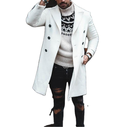 Abrigo Trench Coat Cruzado de Solapas - Image 2