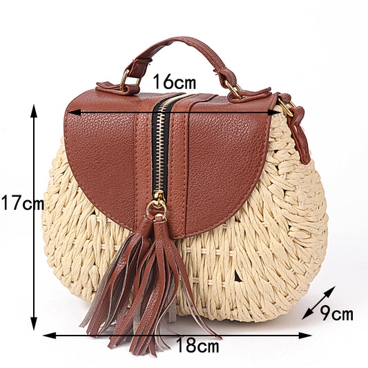 Bolso Bandolera de Playa con Diseño Asimétrico - Image 2