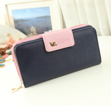 Billetera Grande para Mujer con Diseño de Pájaros - Cartera de Gran Capacidad - Image 2