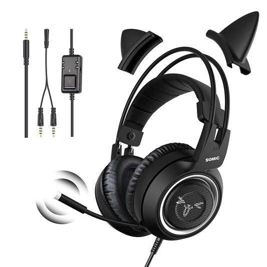 Auriculares Gaming con Micrófono Ajustable para PC - Image 2