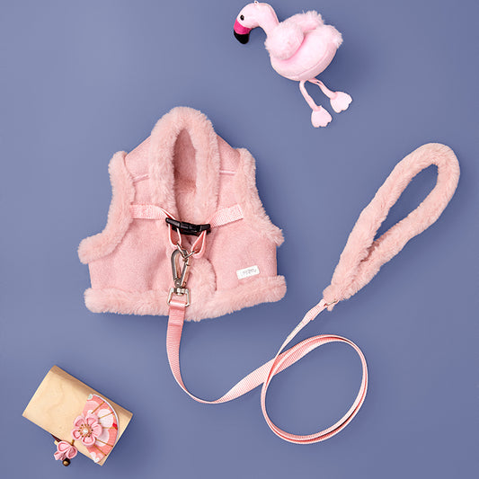 Correa Ajustable para Perro Pequeño y Mediano con Diseño Conejo Peluche - Image 2