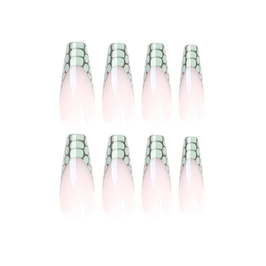 Pegatinas de Uñas Efecto Francés con Textura 3D - Image 2