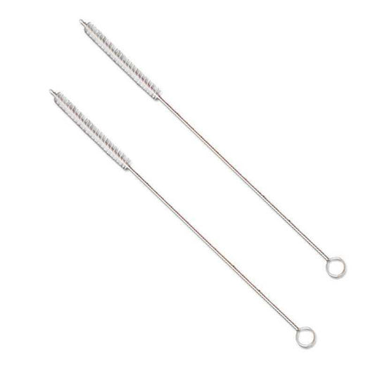 Set de 2 Cepillos Limpiadores para Pajitas de Acero Inoxidable - Image 2