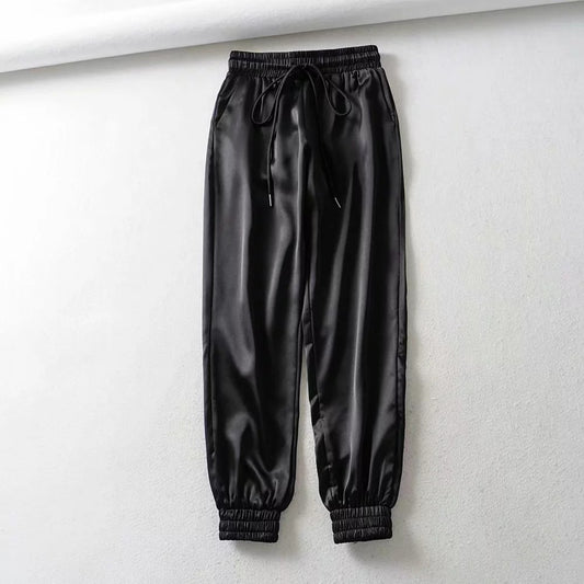Pantalones con Cintura Elástica y Cordón Ajustable - Image 2
