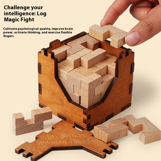 Bloque de Construcción Inteligente Kongming Lock - Puzzle 3D - Image 2