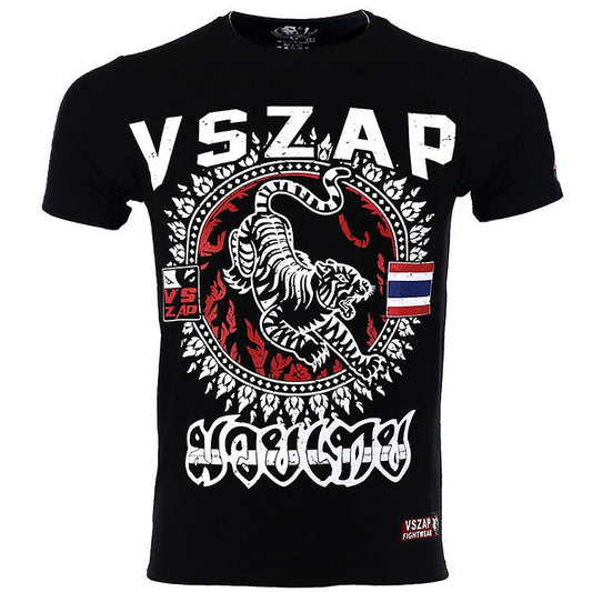 Playera de Entrenamiento Muay Thai Tigre - Tela Stretch Transpirable - Image 2