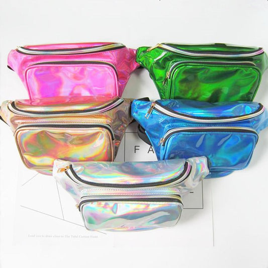 Bolsos de Cintura Brillantes - Cinco Colores - Image 2