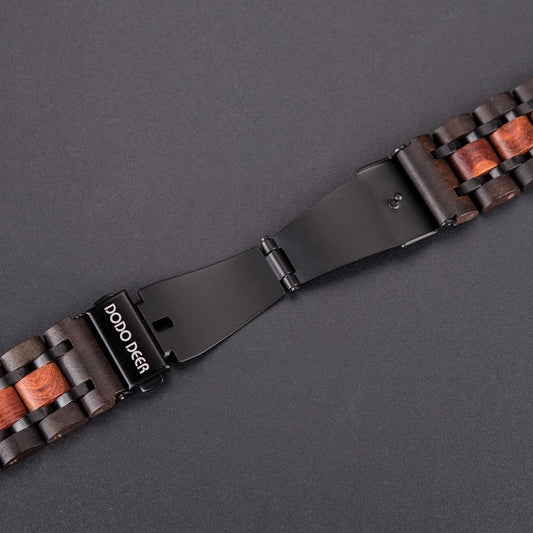 Reloj de Cuarzo con Cuerpo de Madera - Image 2
