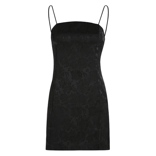 Vestido de Jacquard de Satén - Image 2