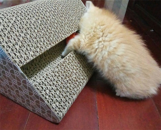 Rascador Corrugado para Gatos - Afilador de Garras - Image 2