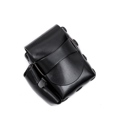 Estuche para Cigarrillos de Cuero Curtido Artesanal Estilo Retro - Image 2
