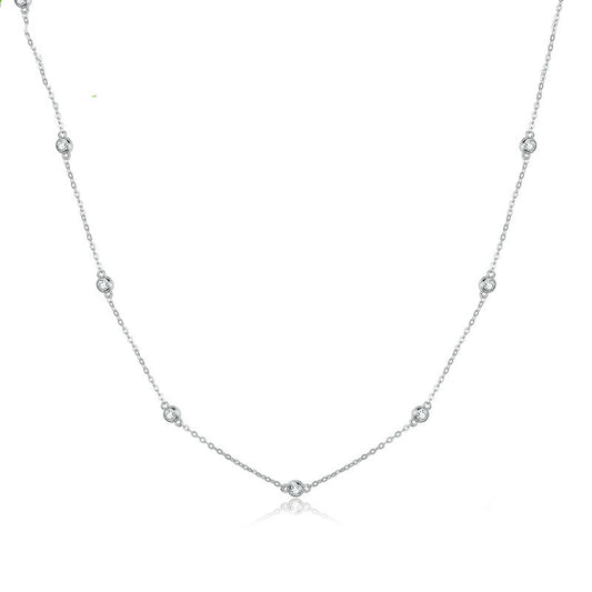 Cadena de Circón en la Clavícula - Image 2