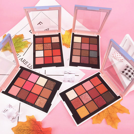 Paleta de Sombras Mate HOLD LIVE 12 Colores - Maquillaje Coreano Profesional - Image 2