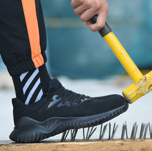 Botas de Seguridad para Hombre: Ligeras, Transpirables y Anti-Perforación - Image 2