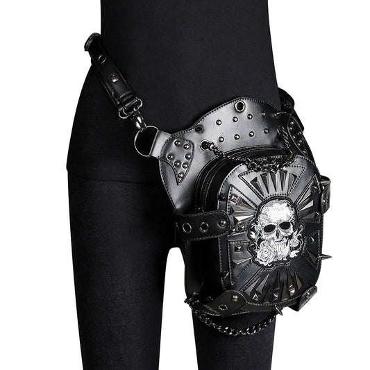 Bolso Bandolera Punk Calavera Multifuncional - Image 2