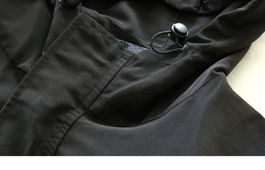 Chaqueta Hoodie Coreana con Bloques de Color - Estilo Moderno para Estudiantes - Image 2