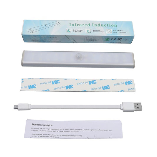 Luz LED con Sensor de Movimiento y Carga USB - Image 2