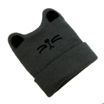 Gorro Tejido para Bebé con Orejas de Gato - Abrigo Cálido Otoño Invierno - Image 2