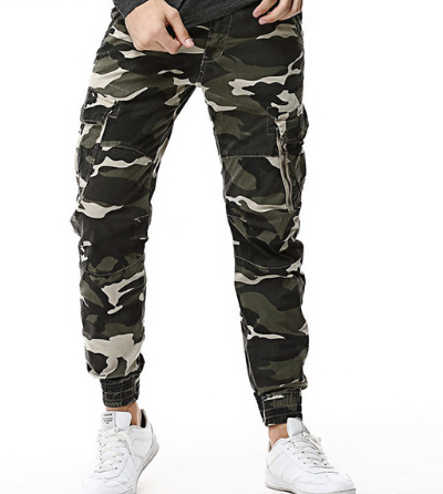 Pantalones Casuales Camuflaje para Hombre - Estilo Moderno y Versátil - Image 2