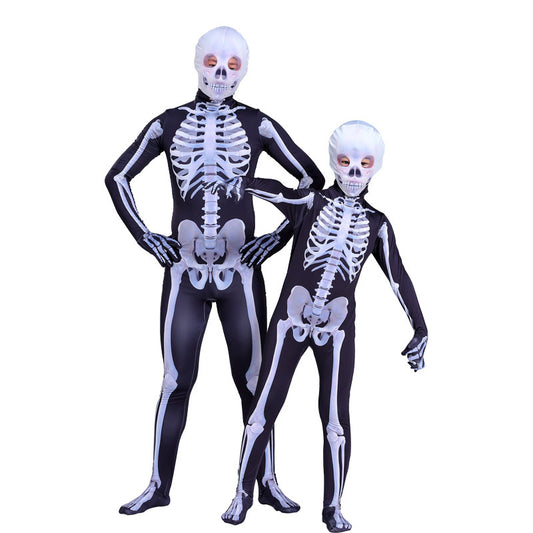 Disfraz de Esqueleto Aterrador - Mono Completo para Halloween y Carnaval - Image 2