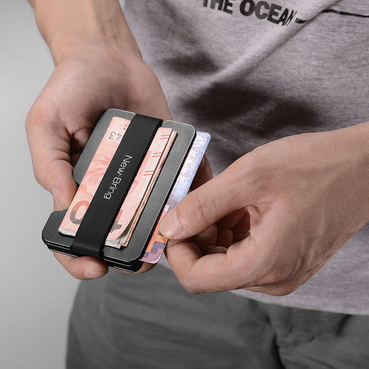 Estuche Multifuncional de Metal para Hombre con Compartimento de Tarjetas - Image 2