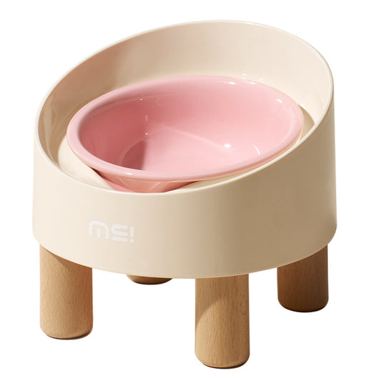 Comedero Cerámico Elevado para Gatos con Protección Cervical - Image 2