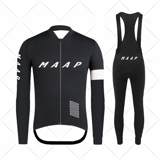 Jersey Térmico de Ciclismo Manga Larga para Primavera y Otoño - Image 2