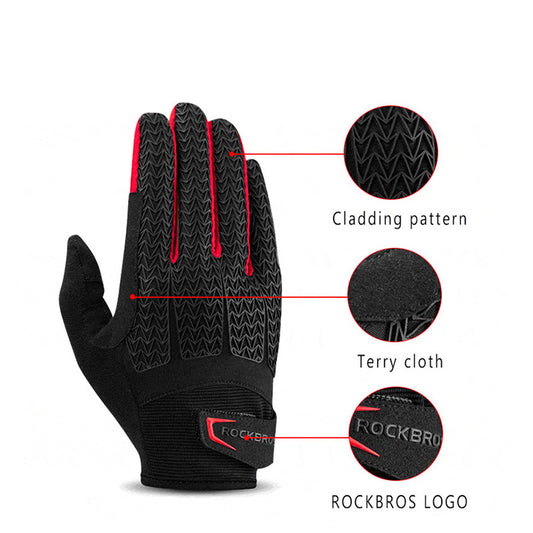 Guantes de Ciclismo Térmicos de Dedo Completo - Image 2