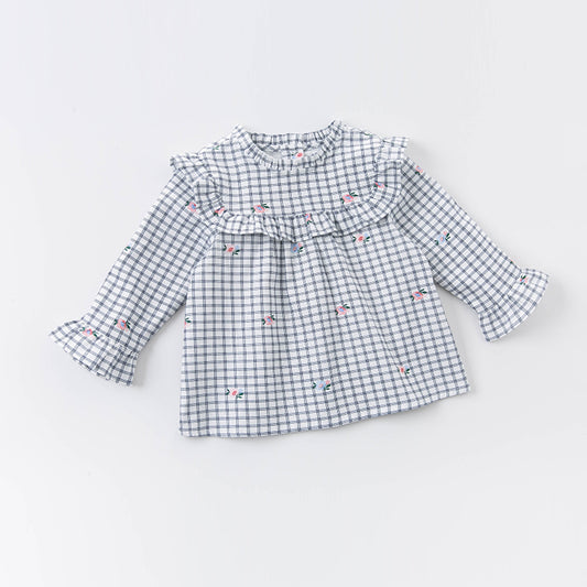 Camisa de Cuadros 100% Algodón para Bebé - Image 2