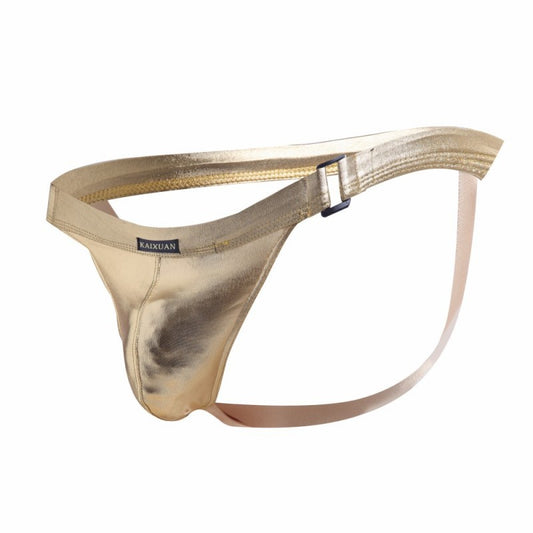 Tanga Clásica de Cuero Sintético para Hombre - Image 2