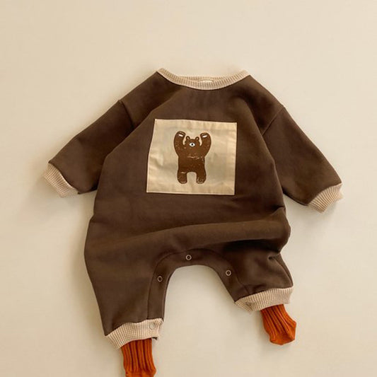 Pijama Protector Coreano para Bebés - Enterizo Suave y Seguro - Image 2