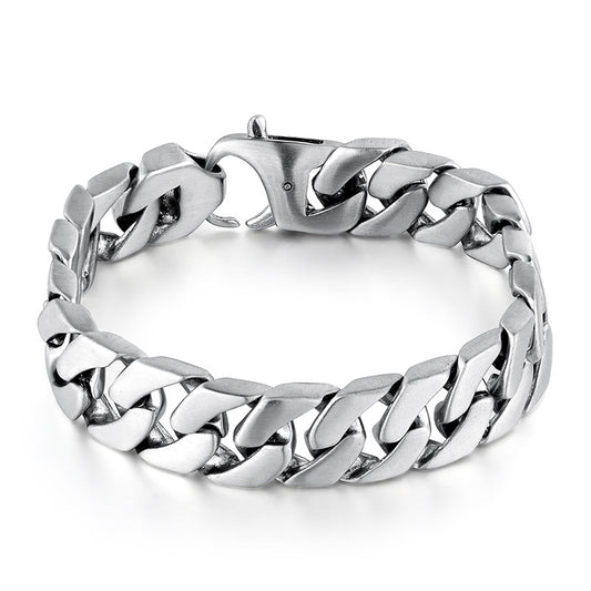 Pulsera de Acero Titanio Fundido Estilo Europeo y Americano - Image 2